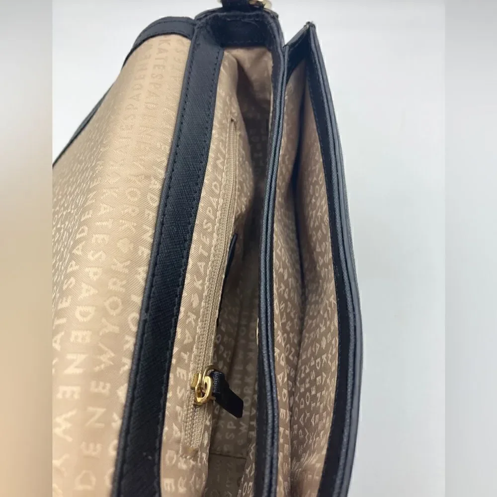 Kate Spade New York Black/Cream Crossbody